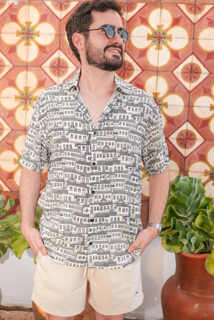 Camisa Casarões Viscose