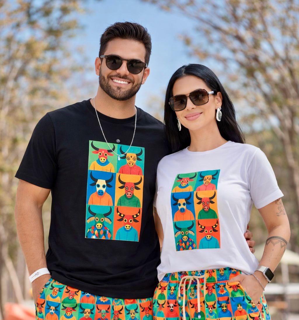 Camiseta Mascarados unissex